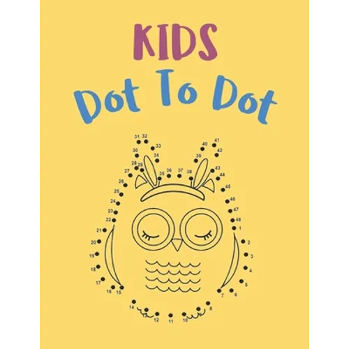Kids Dot To Dot: Cute Animals and Bugs Activity Book for Girls And Boys