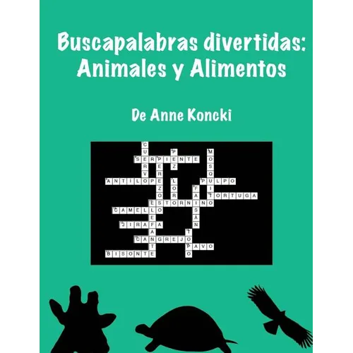Buscapalabras Divertidas: Animales y Alimentos