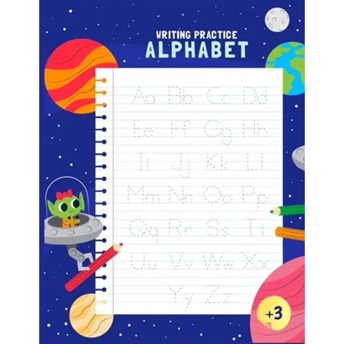 Writing Practice Alphabet: Handwriting Alphabet for Kids: Writing letters for children: Tracing letters practice for preschoolers and kindergarte