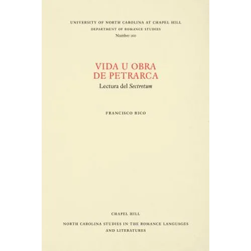 Vida U Obra de Petrarca