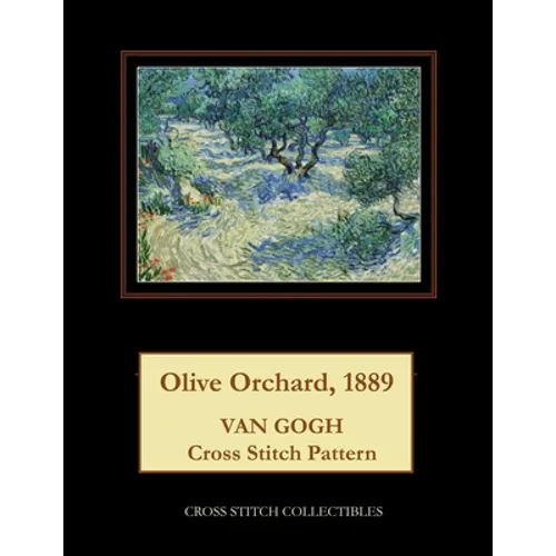 Olive Orchard, 1899: Van Gogh Cross Stitch Pattern