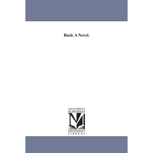 Basil. A Novel.