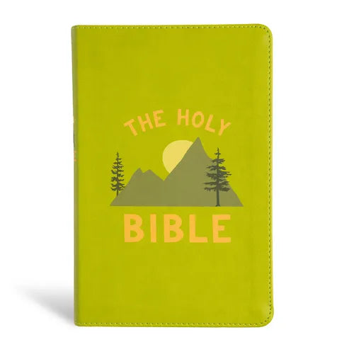 KJV Kids Bible, Green Leathertouch