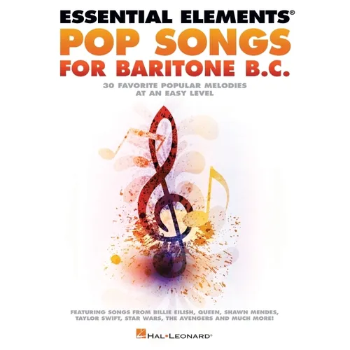 Essential Elements Pop Songs for Baritone B.C.