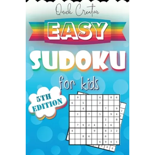 Easy Sudoku For Kids 5th Edition: Sudoku Puzzle Book Including 330 EASY Sudoku Puzzles with Solutions, Great Gift for Beginners or Kids