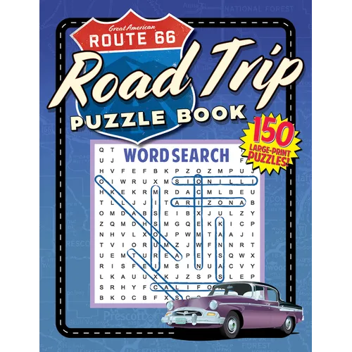 The Great American Route 66 Puzzle Book