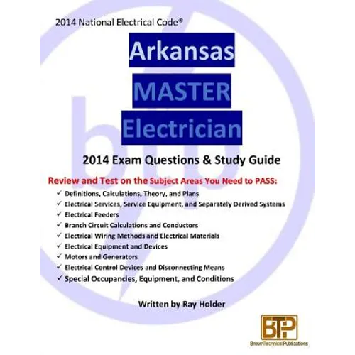Arkansas 2014 Master Electrician Study Guide