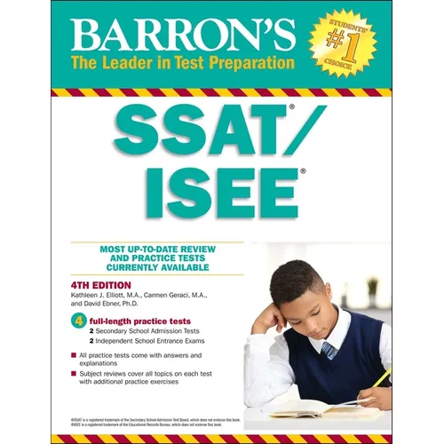 Ssat/ISEE: High School Entrance Examinations