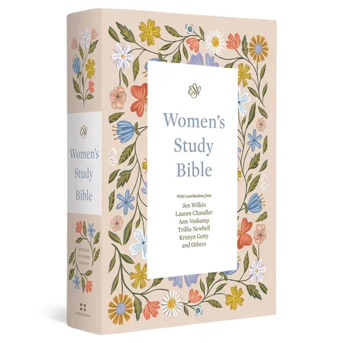 ESV Women's Study Bible (Hardcover, Blush Wildflower Design)