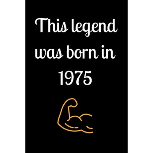 This legend was born in 1975