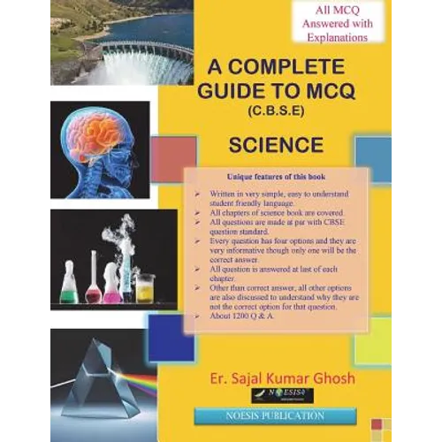 A Complete Guide to MCQ (Science).: CBSE Class 10 examination.