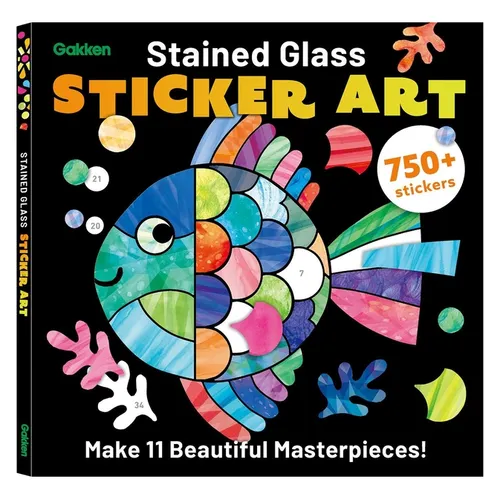 Stained Glass Sticker Art