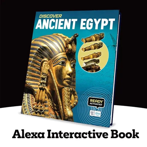 Discover: Ancient Egypt (Ready Activated): An Alexa Interactive Book--Books You Can Talk to with Amazon Alexa and Echo by Readyland
