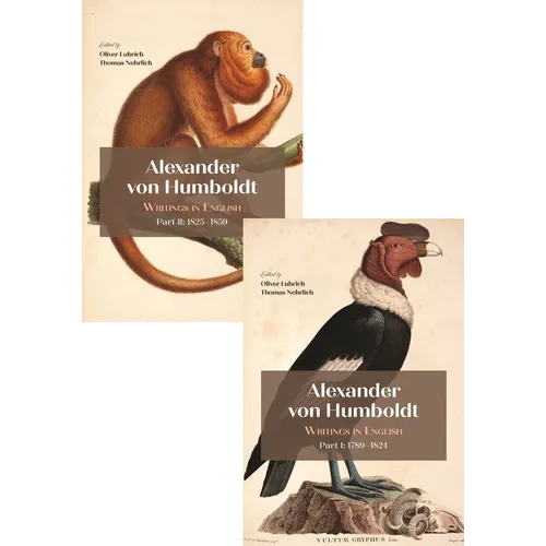 Alexander Von Humboldt: Writings in English, 1789-1859 - Hardcover