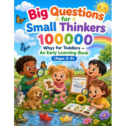 Big Questions for Small Thinkers: 100000 Whys for Toddlers - An Early Learning Book (Ages 2-5)