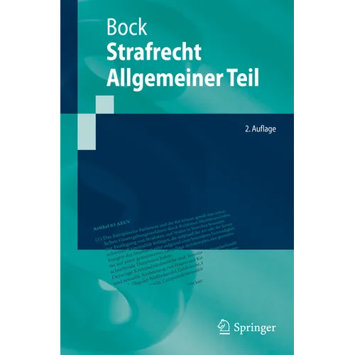 Strafrecht Allgemeiner Teil