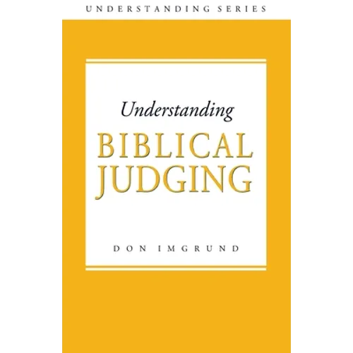 Understanding Biblical Judging