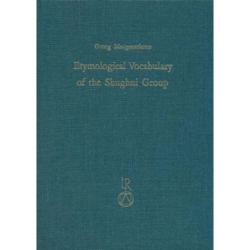 Etymological Vocabulary of the Shughni Group