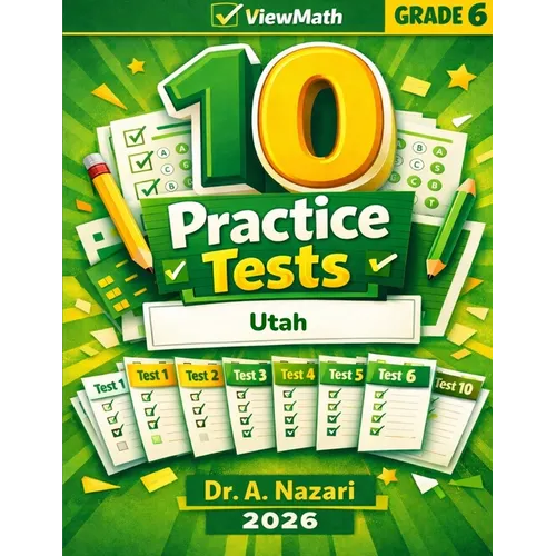 10 Utah RISE Grade 6 Math Practice Tests: The Ultimate Test Prep Collection with Answer Explanations