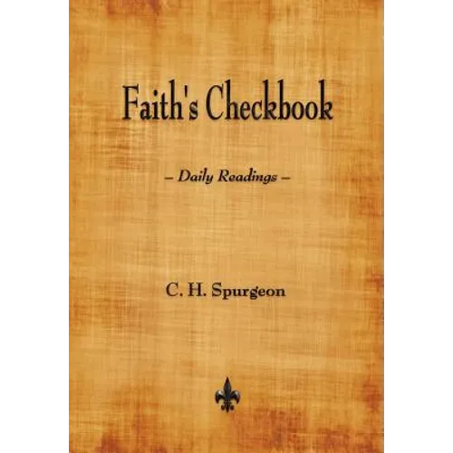 Faith's Checkbook