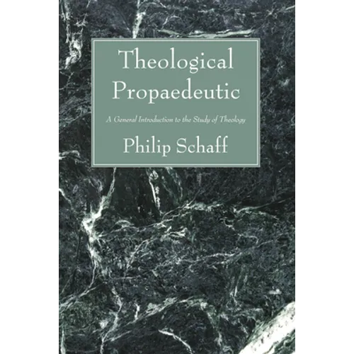 Theological Propaedeutic