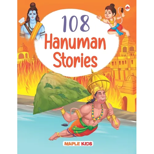 108 Hanuman Stories (Illustrated) - Story Book for Kids