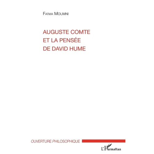 Auguste Comte et la pensée de David Hume