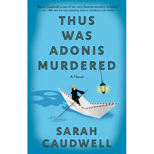 Thus Was Adonis Murdered