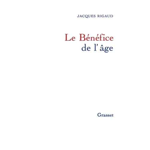 Le bénéfice de l'âge