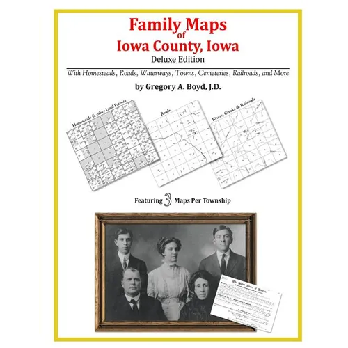 Family Maps of Iowa County, Iowa