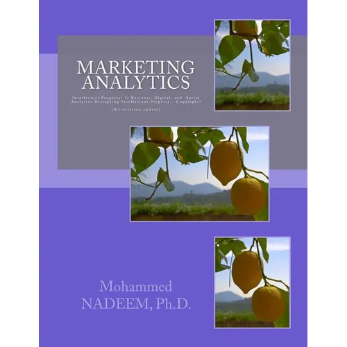 Marketing Analytics: Is Business, Digital, Marketing and Social Analytics, Disrupting Intellectual Property - Copyright?