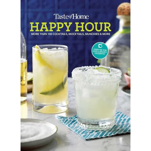 Taste of Home Happy Hour Mini Binder: More Than 100+ Cocktails, Mocktails, Munchies & More - Spiral