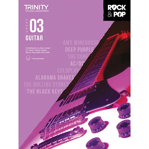 Trinity Rock & Pop 2018 Guitar: Grade 3