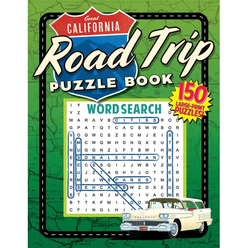The Great California Road Trip Puzzle Book