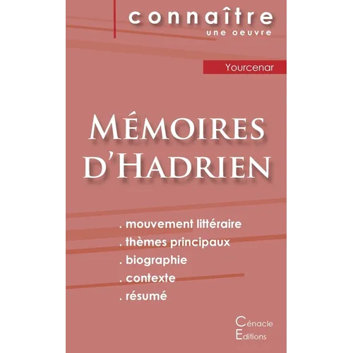 Fiche de lecture Mémoires d'Hadrien de Marguerite Yourcenar (Analyse littéraire de référence et résumé complet)
