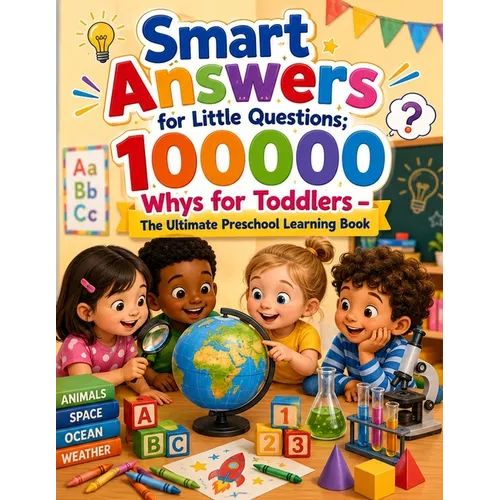 Smart Answers for Little Questions: 100000 Whys for Toddlers - The Ultimate Preschool Learning Book
