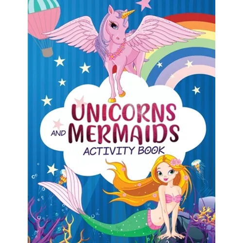 Mermaid Unicorn Activity Workbook
