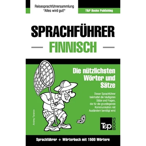 Sprachführer Deutsch-Finnisch und Kompaktwörterbuch mit 1500 Wörtern