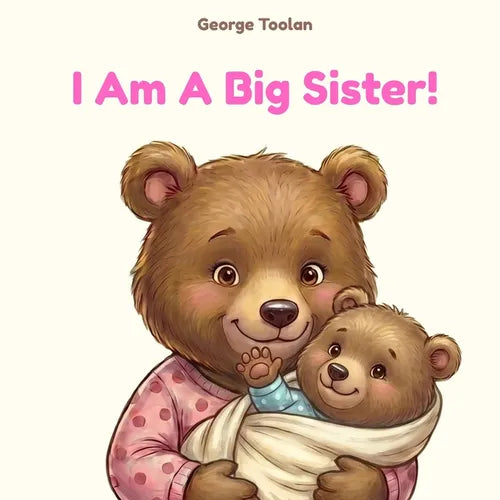 I Am A Big Sister!: An affirmation book for girls becoming a big sister (Ages 2-7)