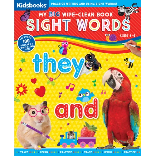 My Big Wipe-Clean Book: Sight Words