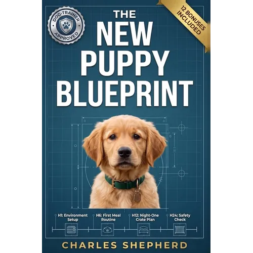 The New Puppy Blueprint: The Stress-Free Guide to Your First 48 Hours Together