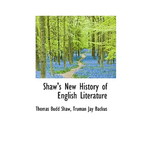 Shaw's New History of English Literature