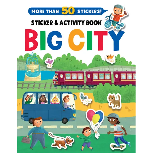 Big City Stickers and Activity Book