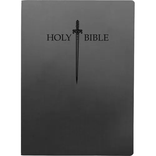 Kjver Sword Holy Bible, Large Print, Black Ultrasoft, Thumb Index: (King James Version Easy Read, Red Letter)