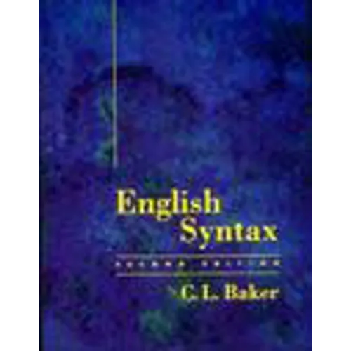 English Syntax, second edition