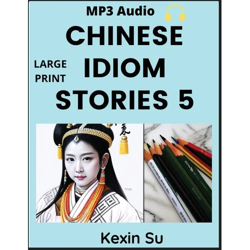 Chinese Idiom Stories (Part 5): Mandarin Chinese Self-study Guide & Reading Practice Textbook for Beginners, Idioms, Long Words, Vocabulary, Easy Less