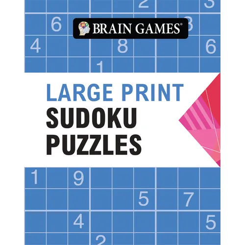 Brain Games - Large Print Sudoku Puzzles (Arrow - 384 Pages)
