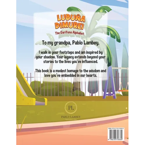 Garifuna Alphabet Book - Lubuña Dimurei (Coloring book)