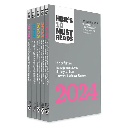 5 Years of Must Reads from Hbr: 2024 Edition (5 Books)
