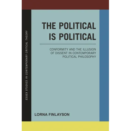 The Political Is Political: Conformity and the Illusion of Dissent in Contemporary Political Philosophy